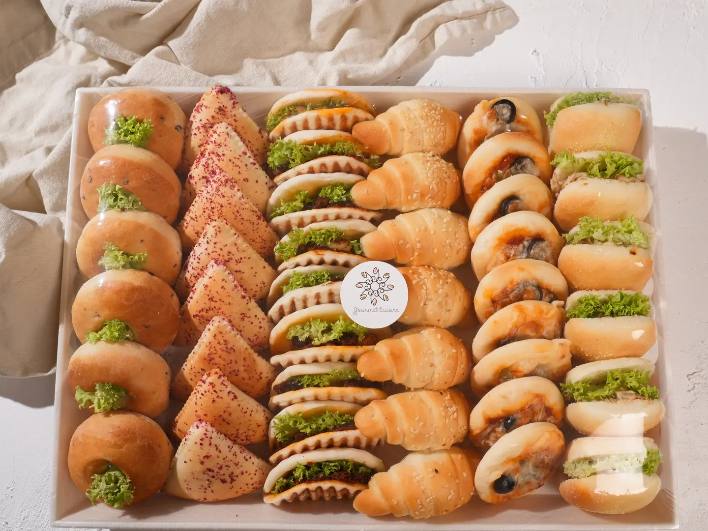 صينية فطائر كبيرة