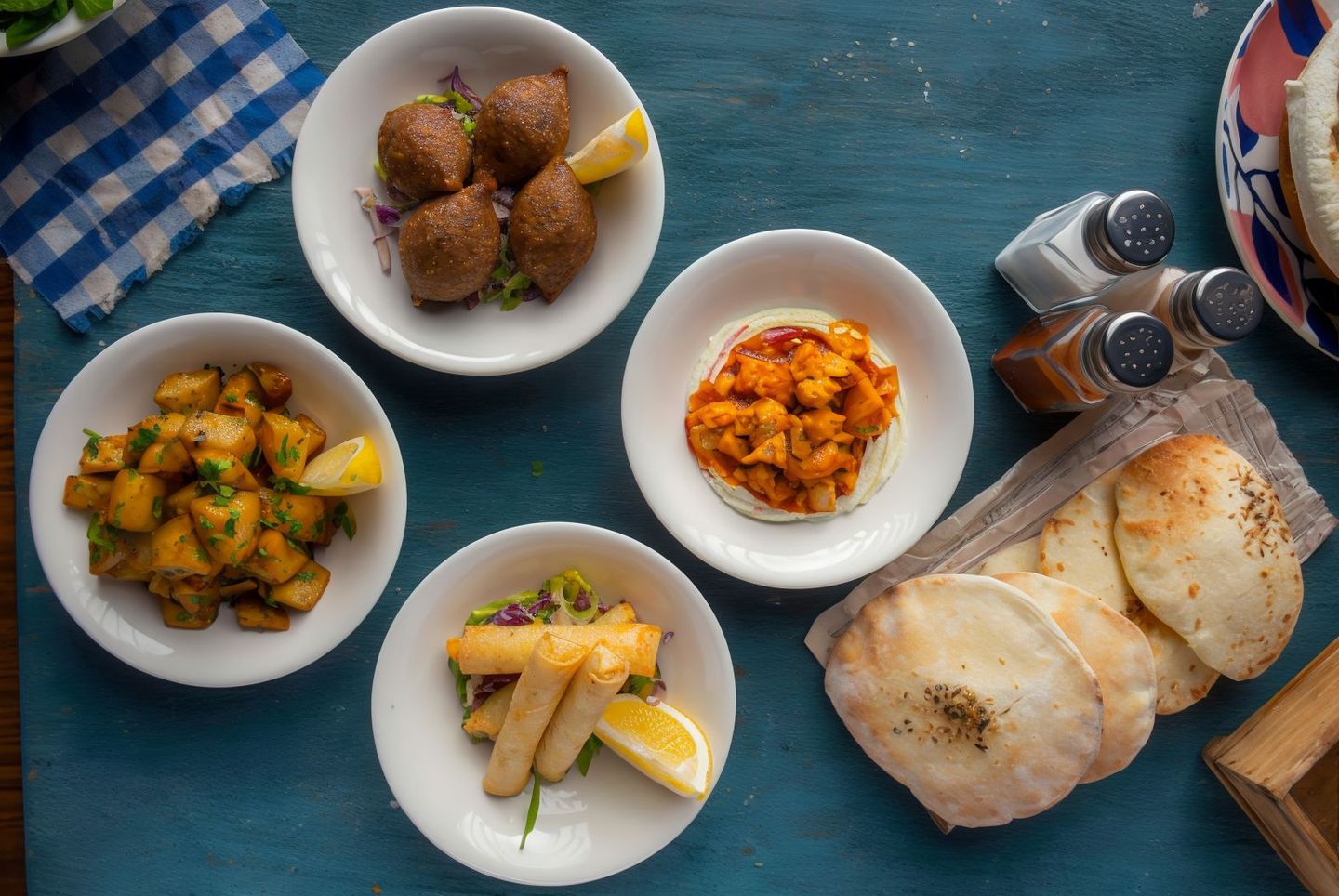 Spicy Lebanese Mezze