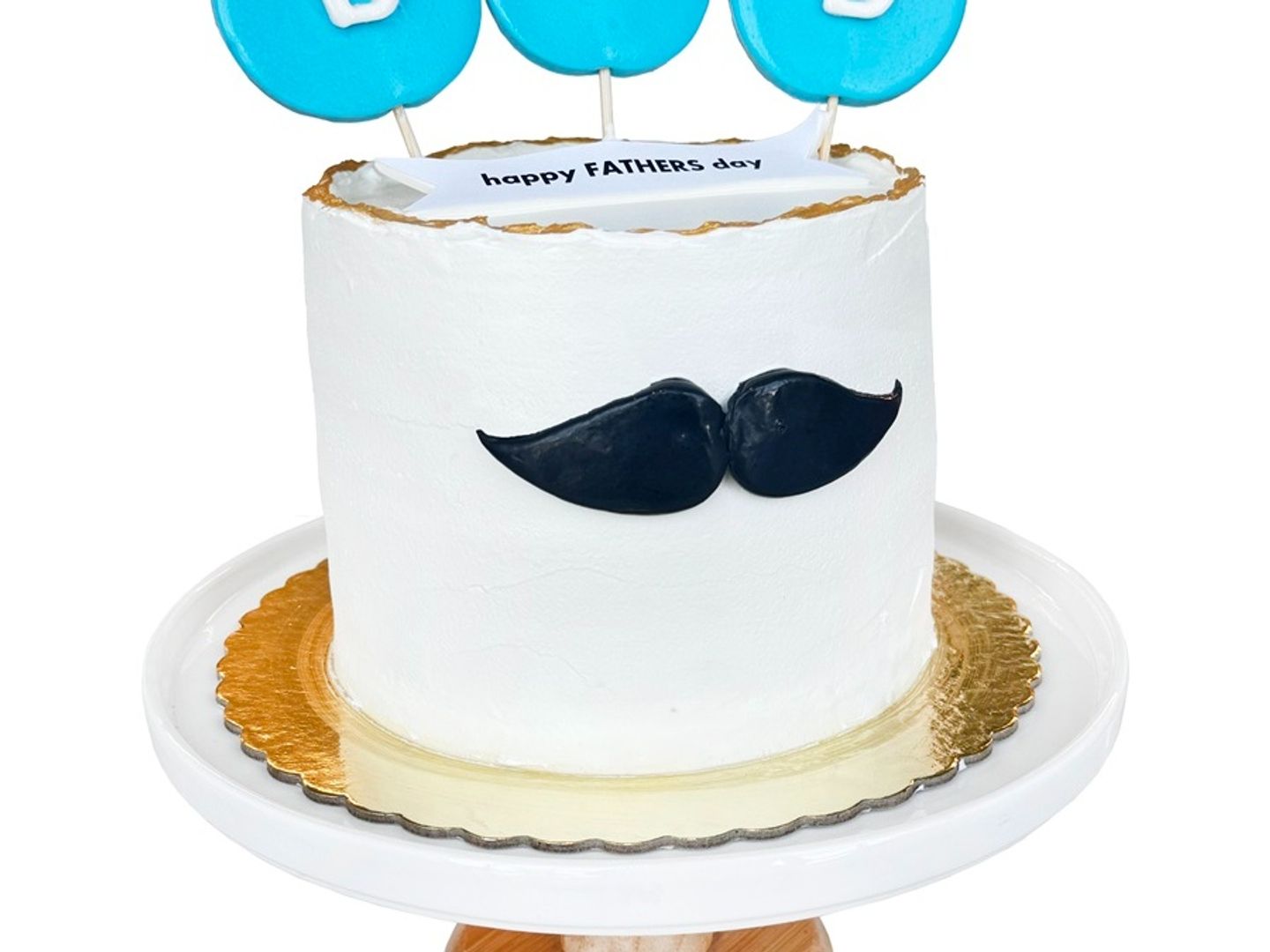 Fathers Day Double Layer Cake