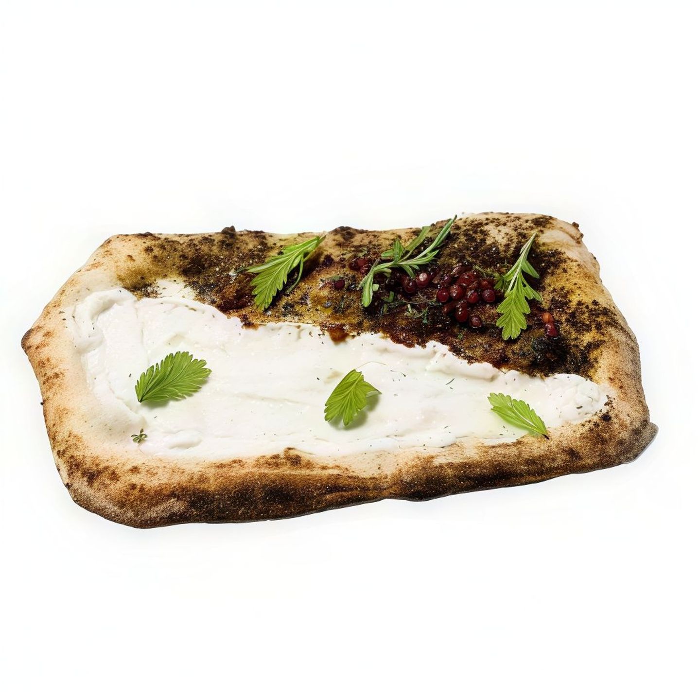 فلات بريد لبنة وزعتر