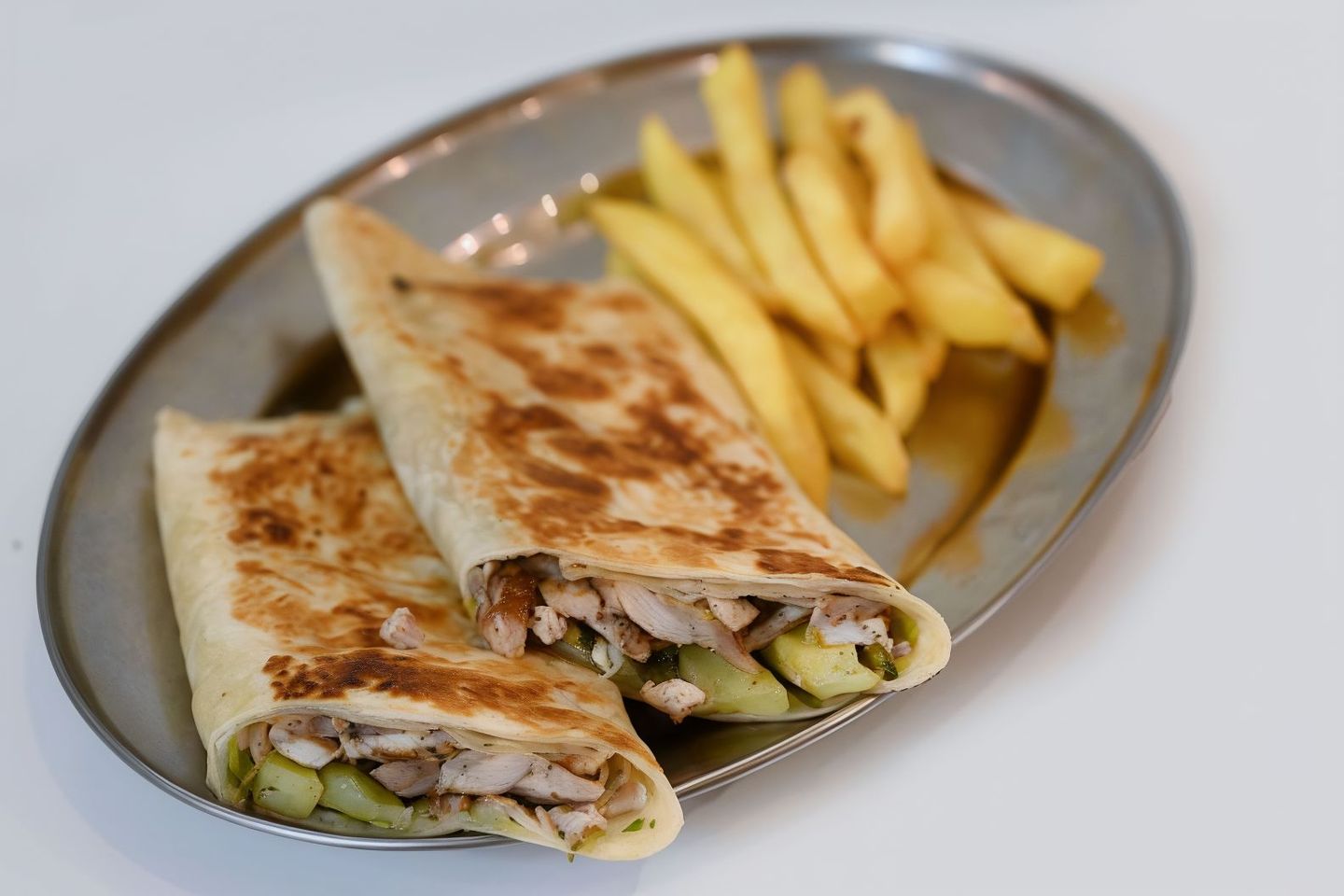 شاورما دجاج صاج