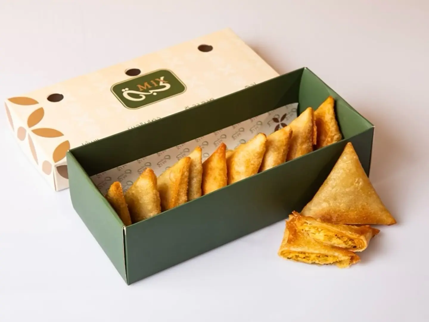 Liquid Cheese Samosa - Medium Box