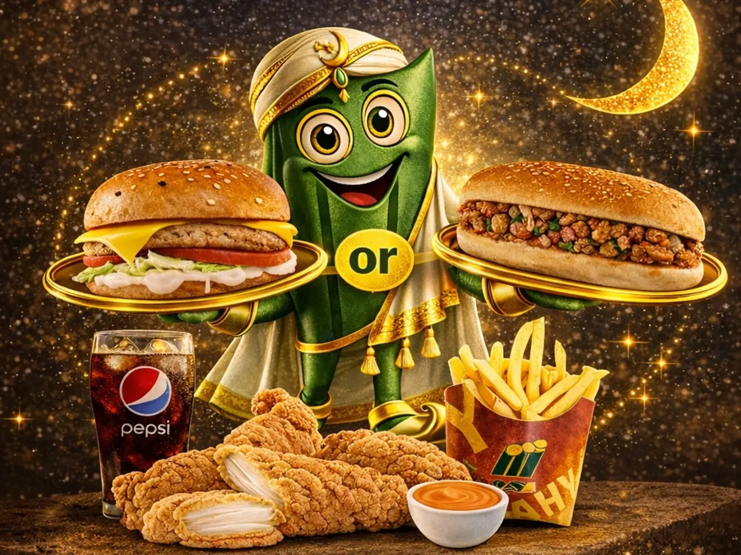 وجبة سحور شهي