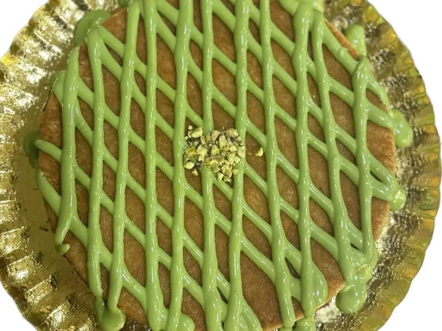 كنافة البيستاشيو كبيره