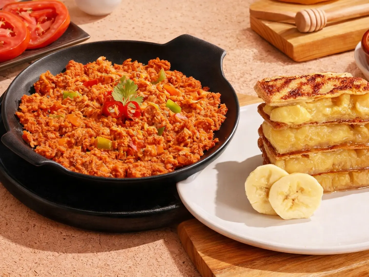 وجبة شكشوكة عدن مطبق