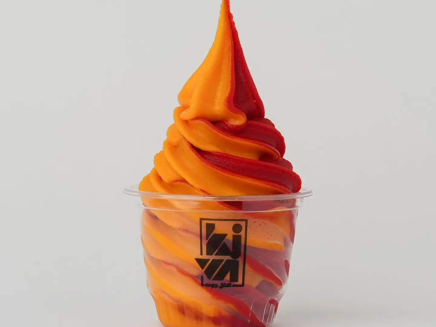 ايسكريم مانجو فراولة كبير