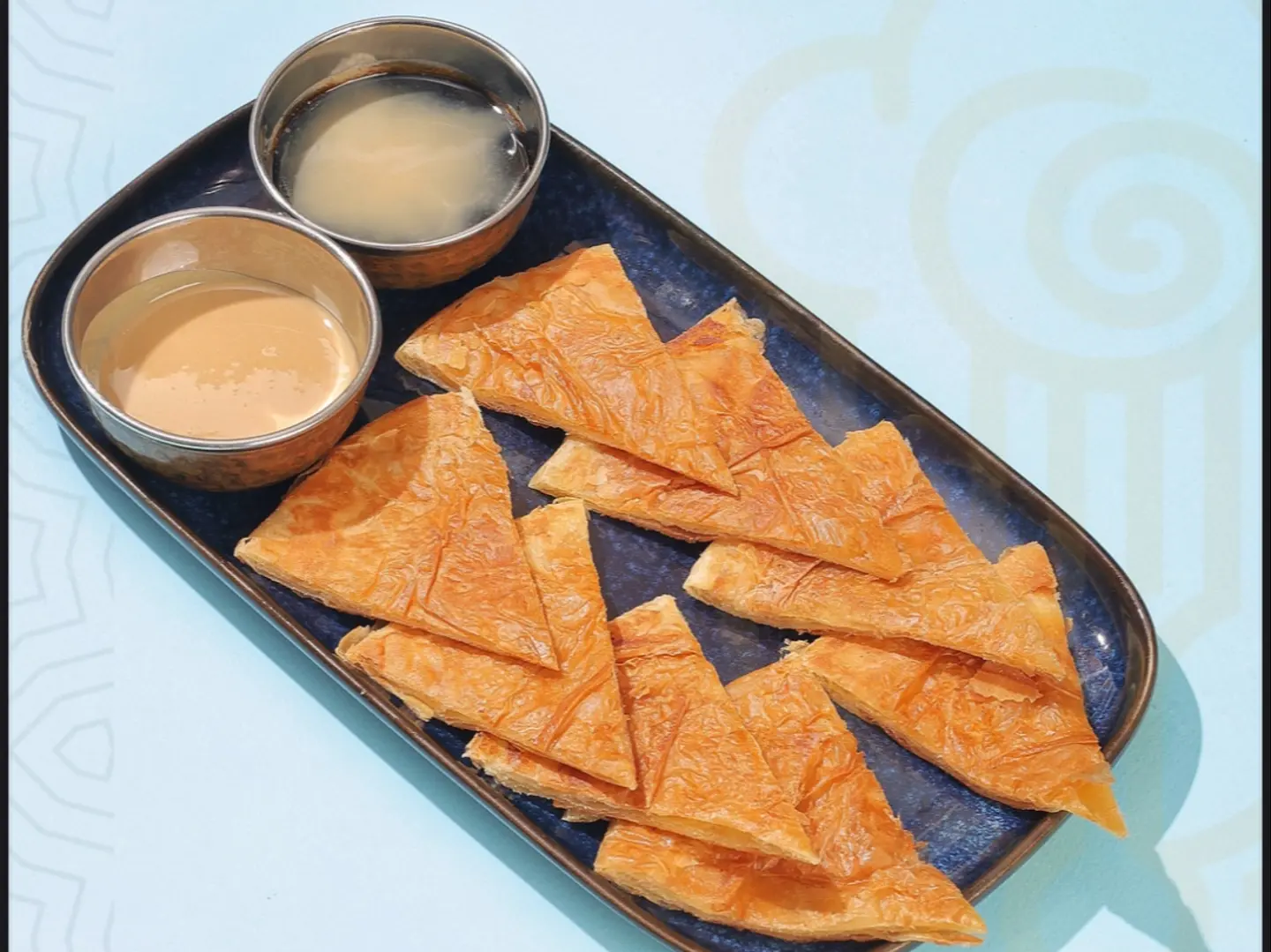 Feteer Meshaltet With Honey & Tahini