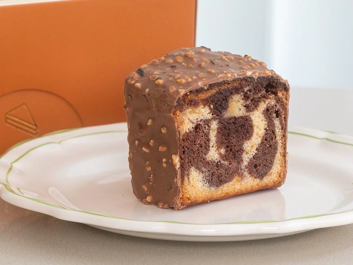 Marble Cake Slice