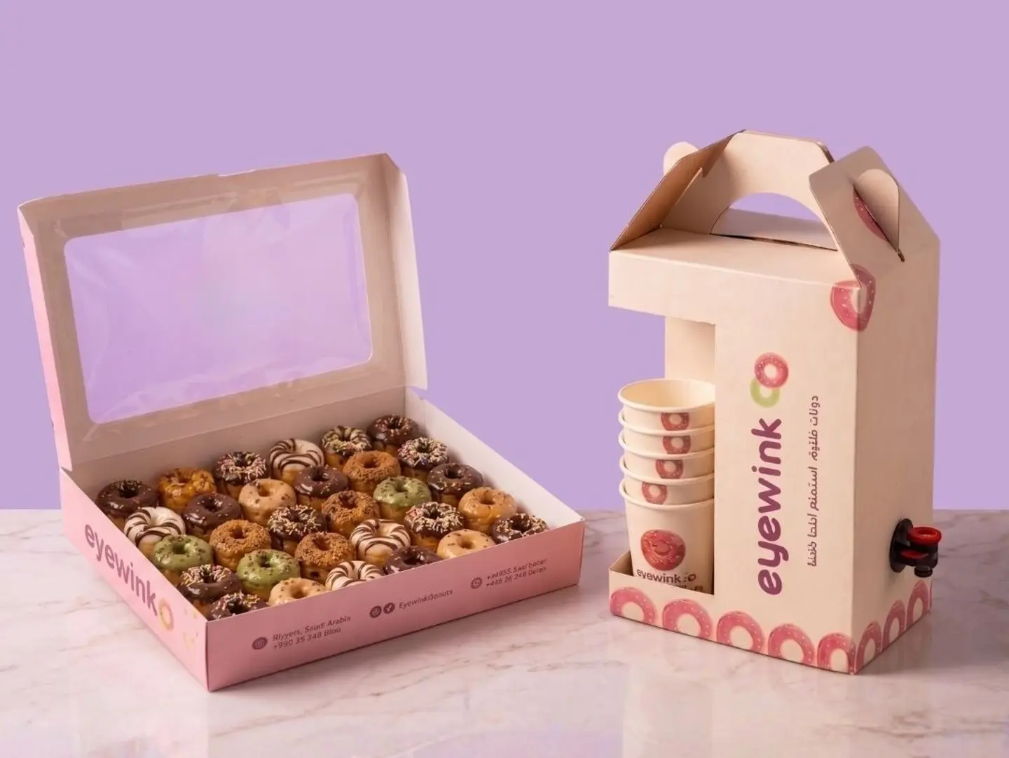 Mini Winkies Box +Box Coffee (Hot)