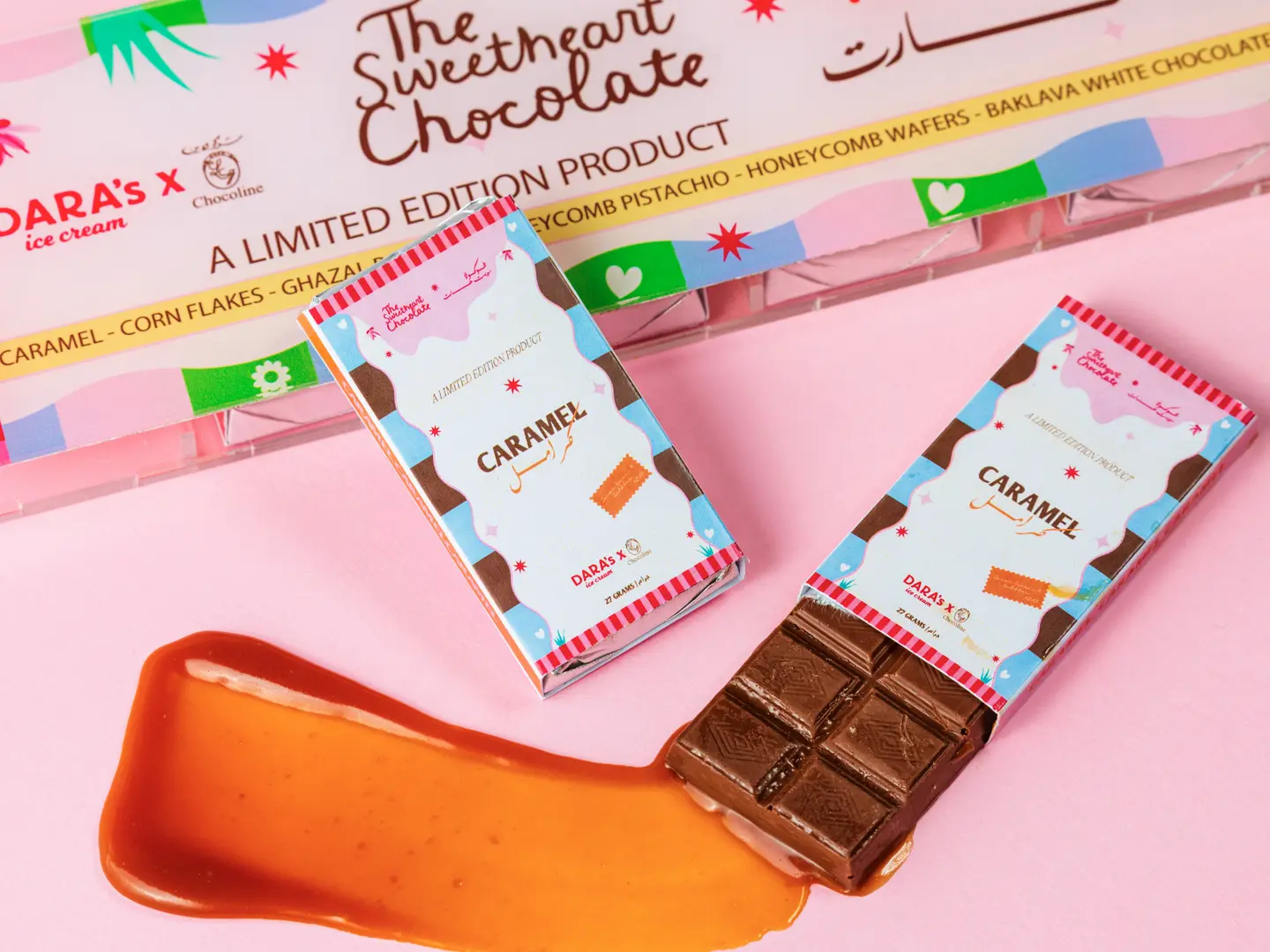 شوكولاتة بحشوة الكراميل