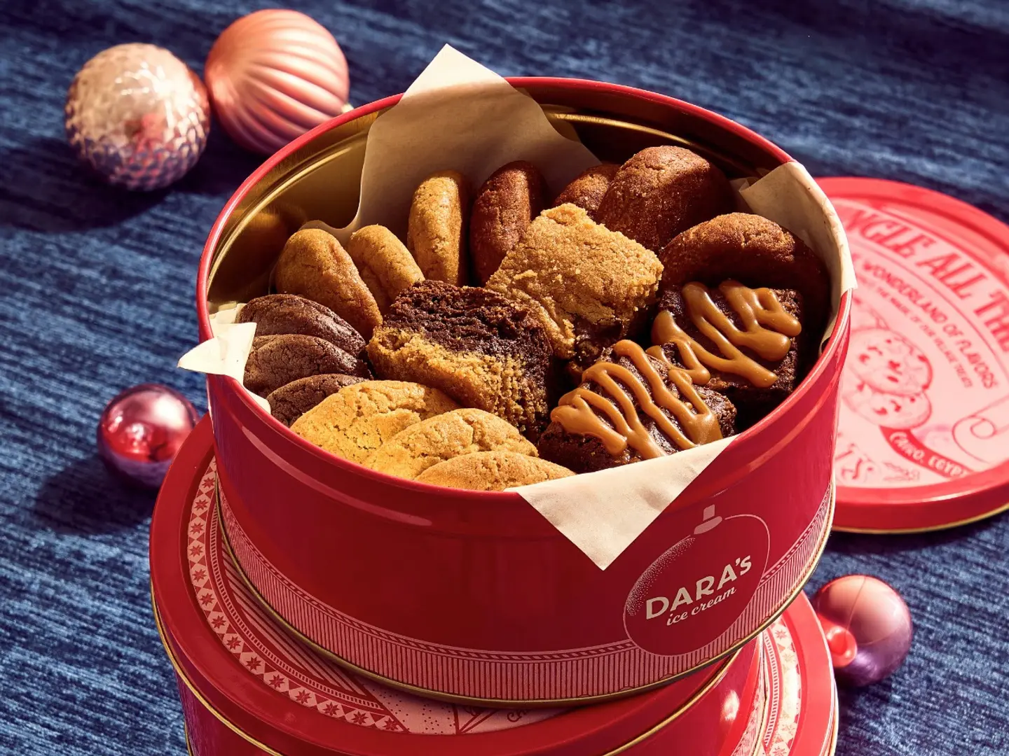 علبة ميني كوكيز 6 نكهات