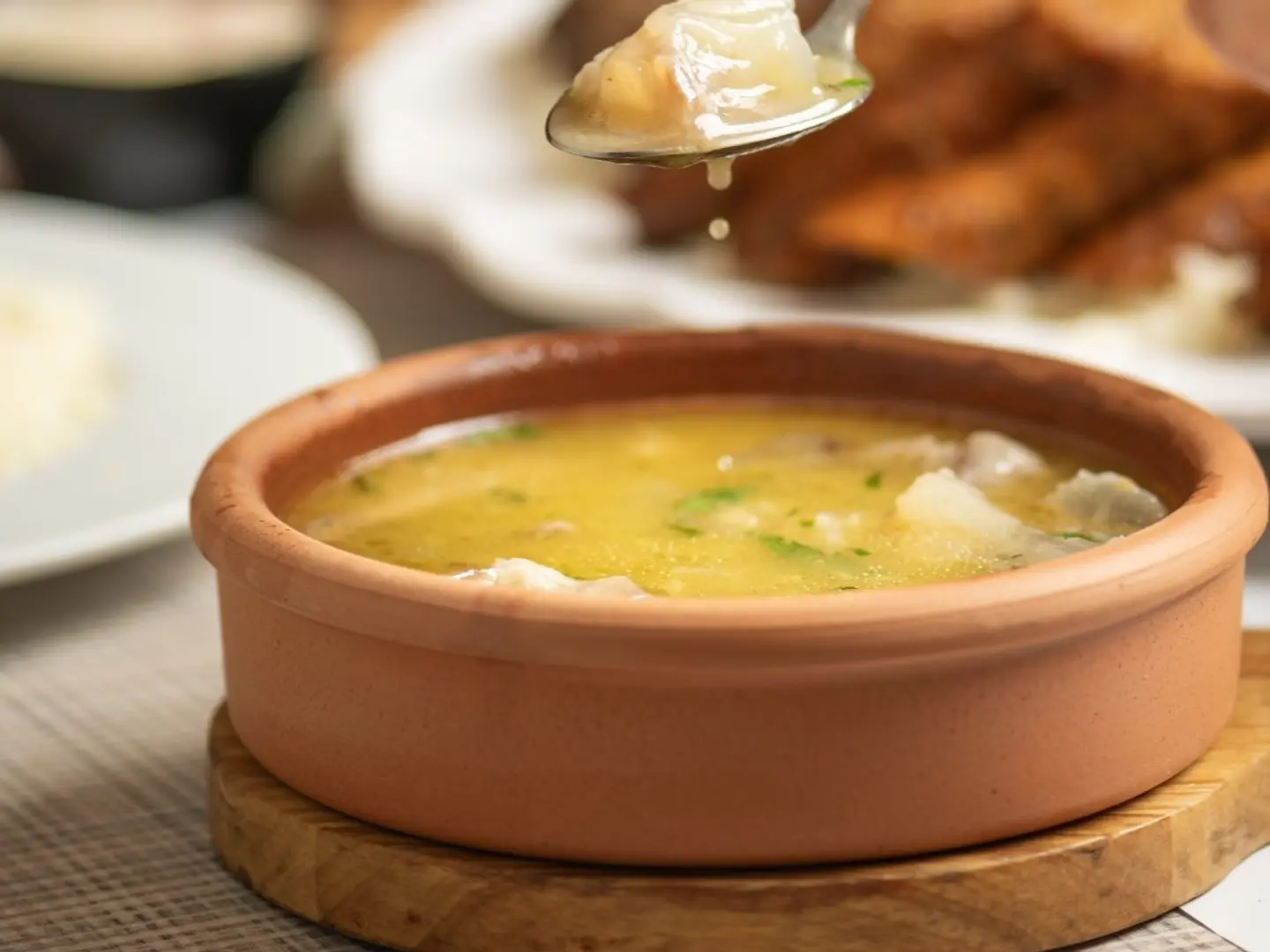 شوربه الكوراع بالبهاريز