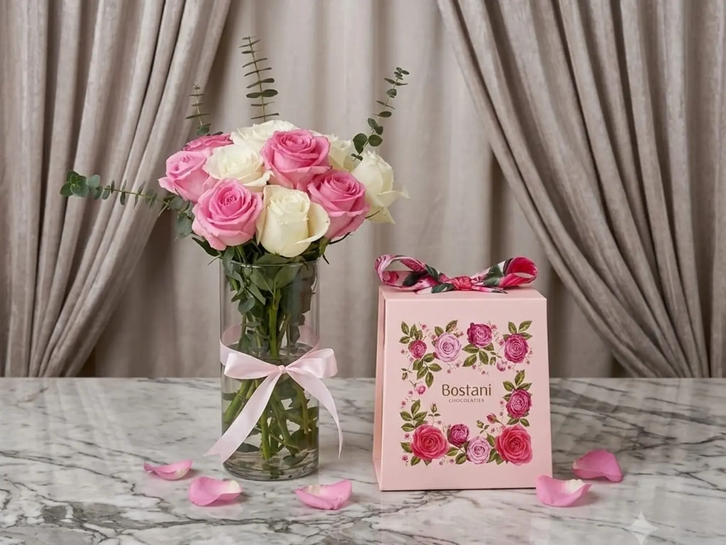 Vase With Chocolate Bostani 14