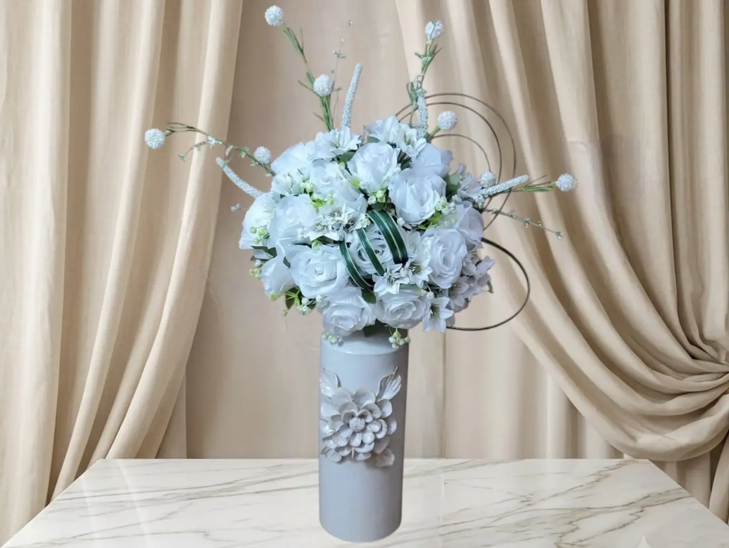 Vase Artifcal Flower 04