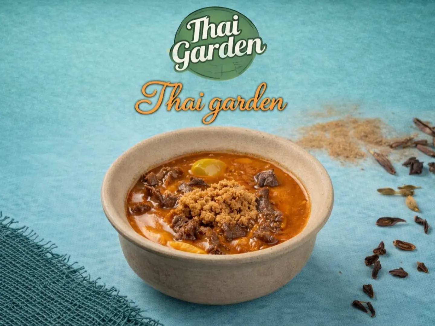 Curry Meat With Sweet Almond Sauce