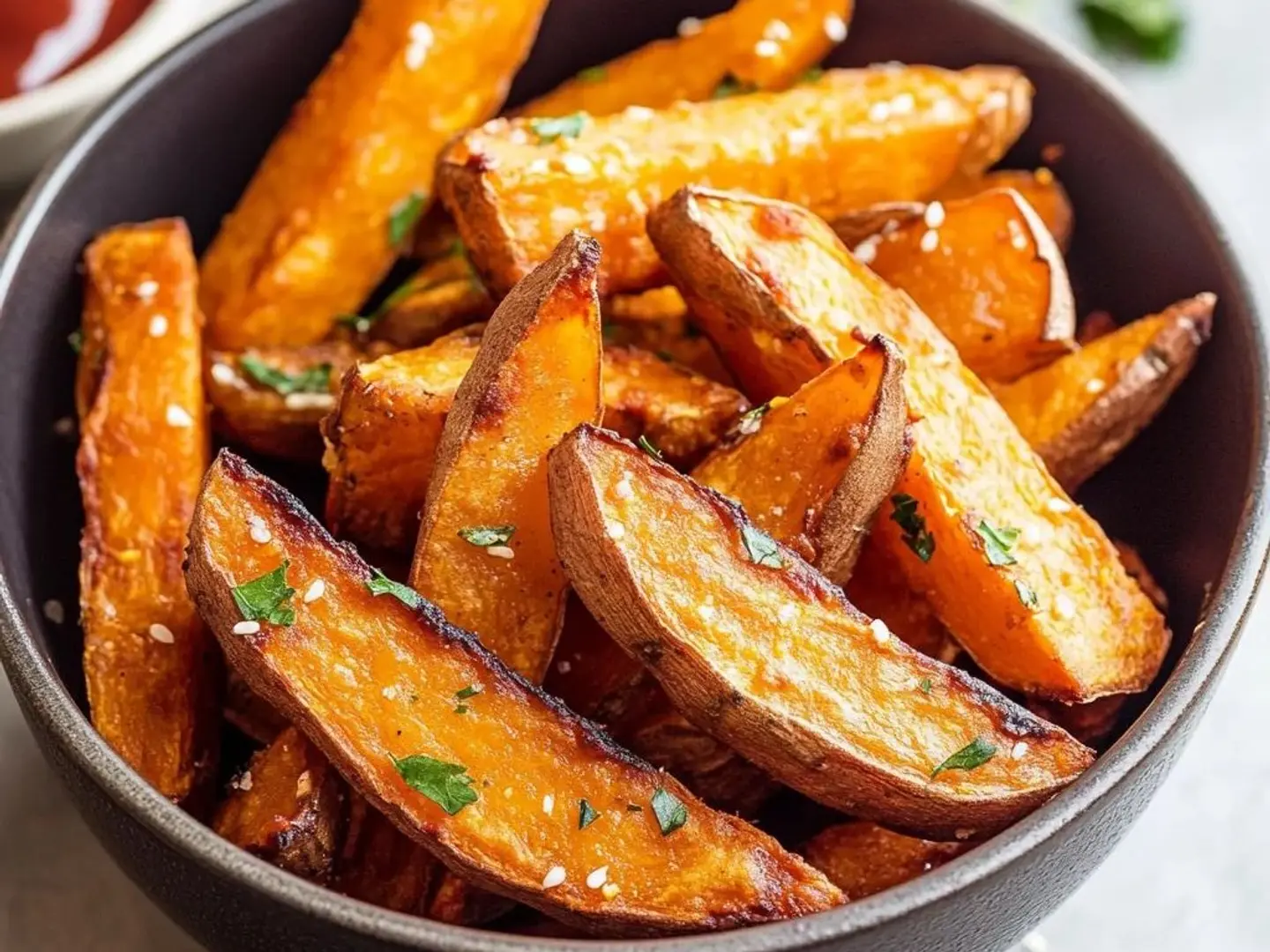 بطاطس بصوص حامض حلو