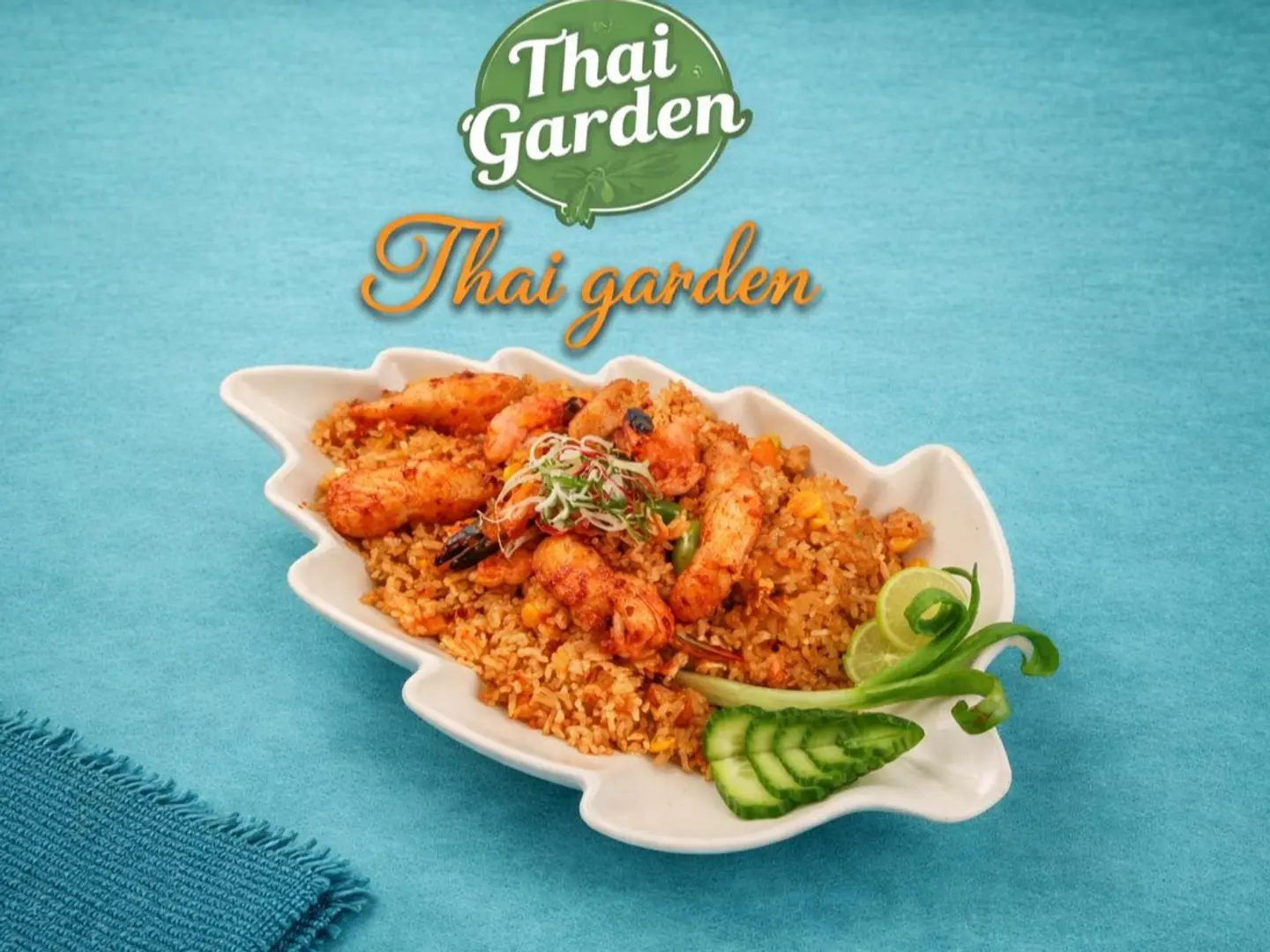 Seafood Rice With Garlic Sauce, Medium