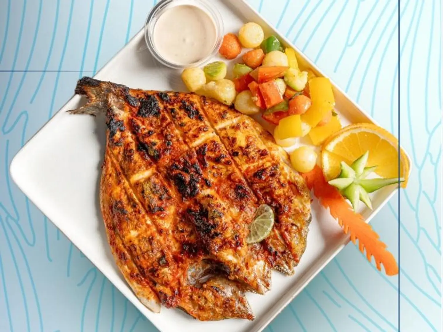 Grilled Singari Fish