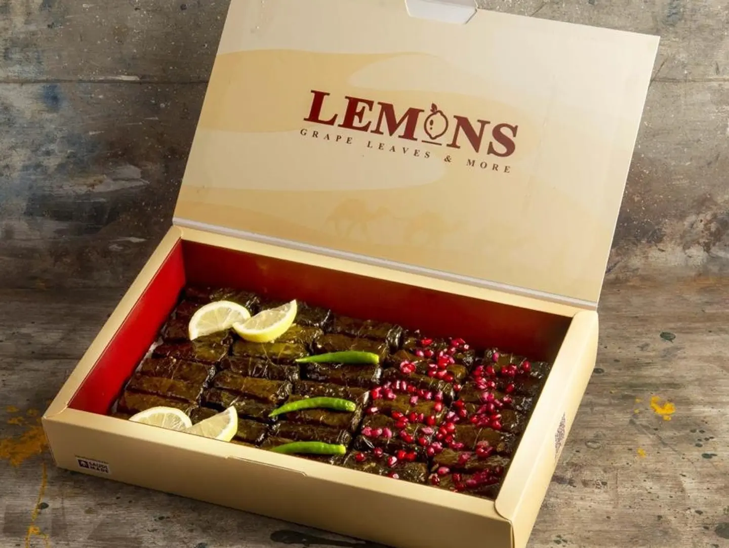 بوكس ورق عنب مشكل 40 قطعة