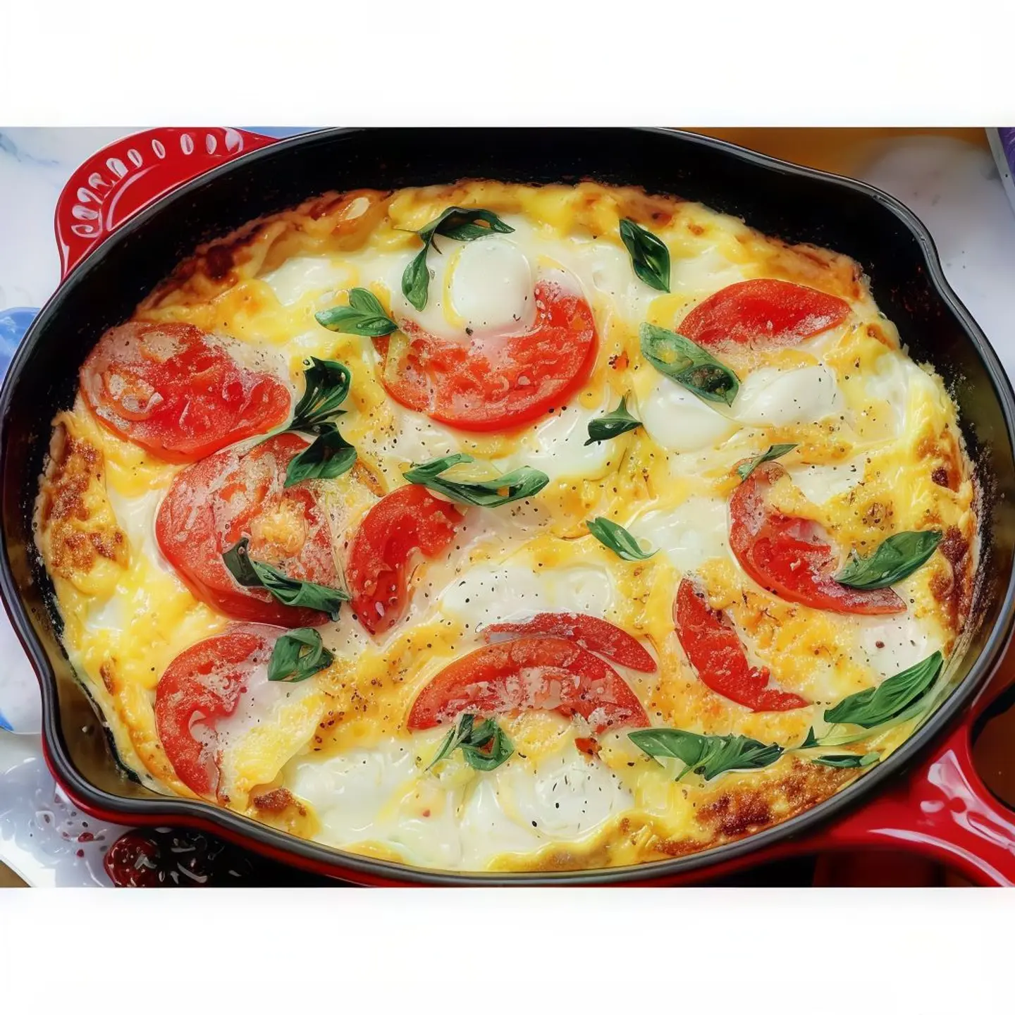 Oven Eggs With Cheese