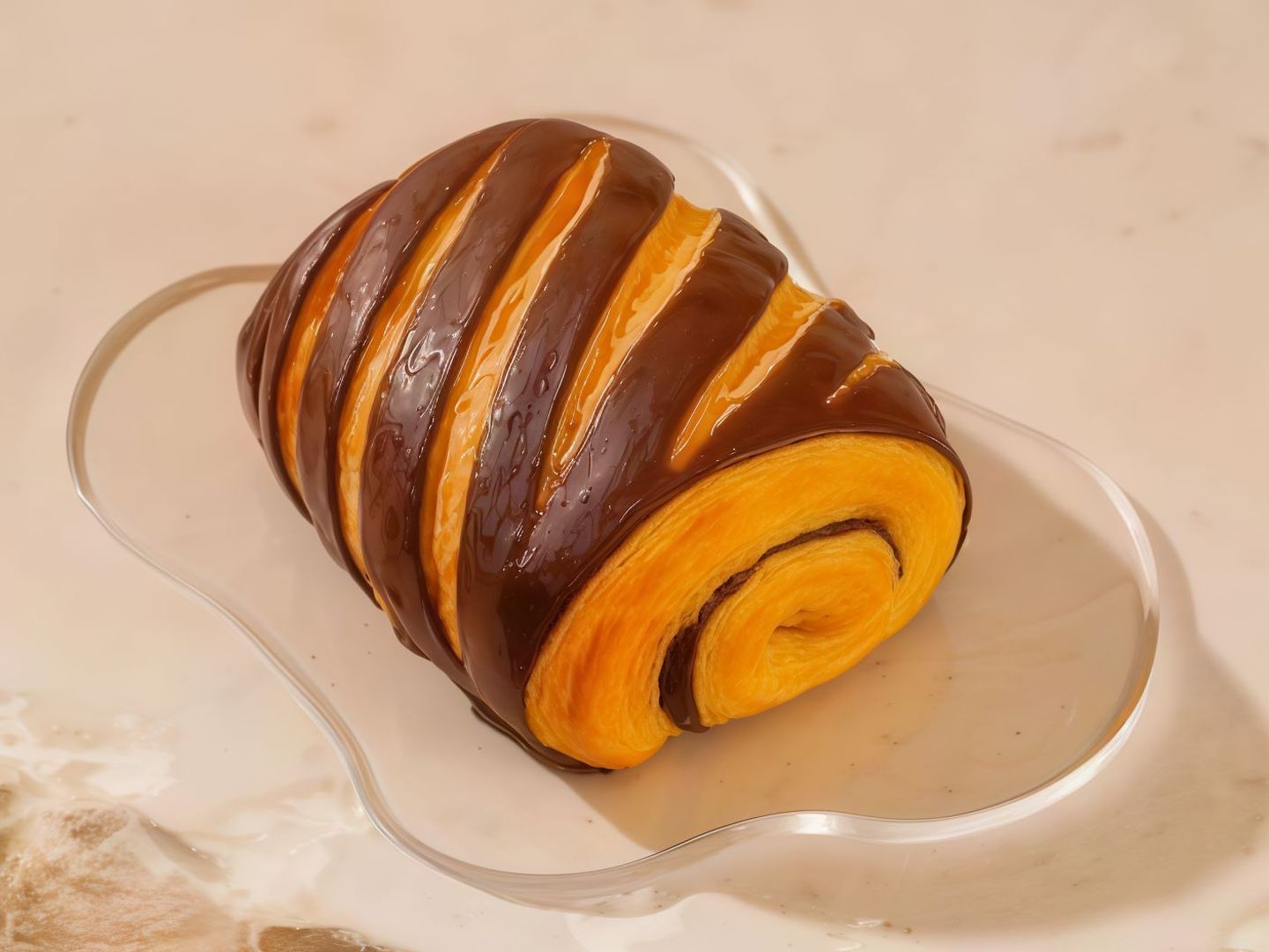 كورواسان بالشيكولاتة
