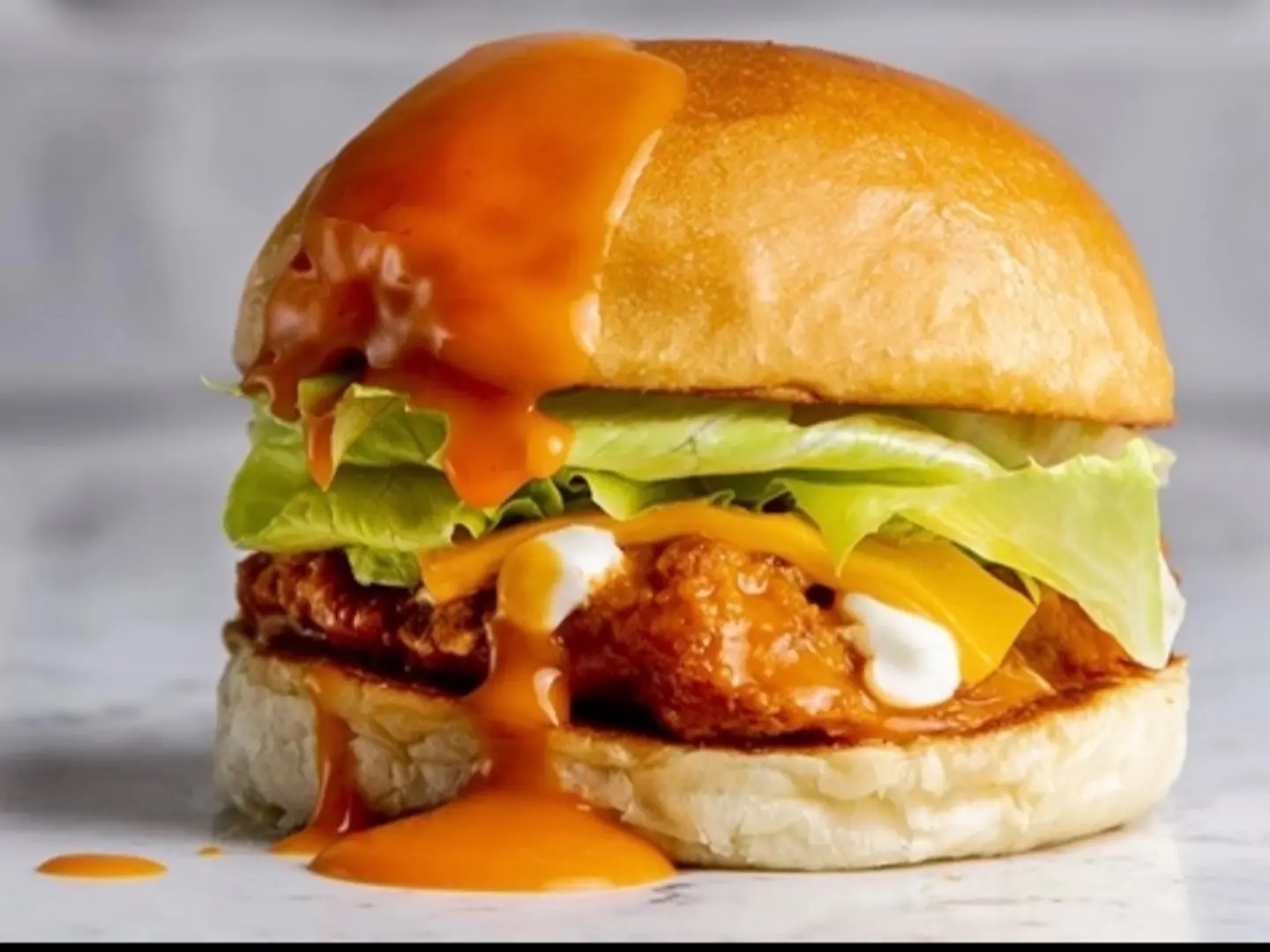 Buffalo Chicken Burger