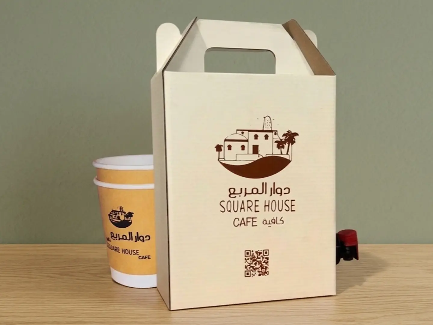 بوكس قهوة سعودي صغير
