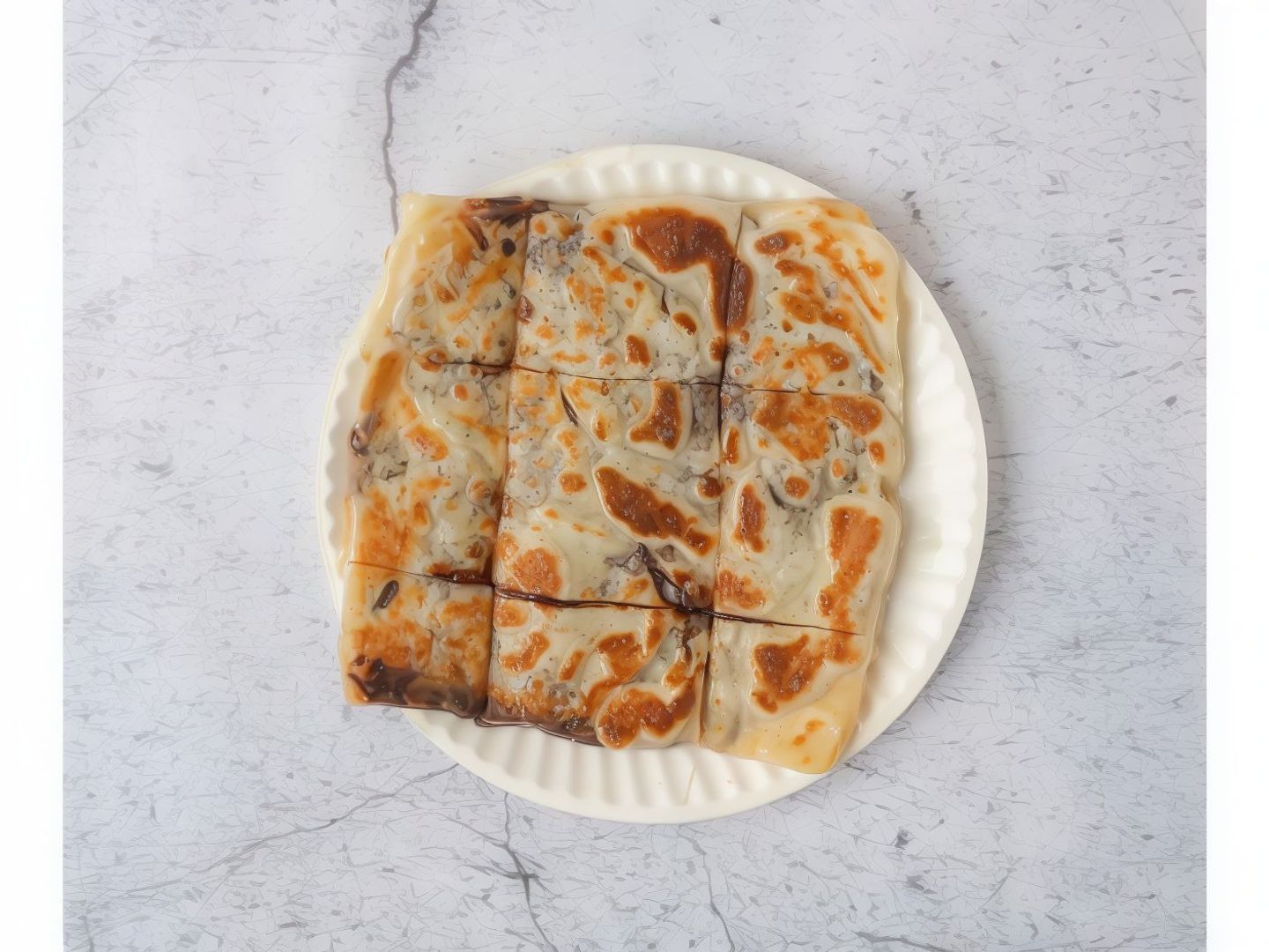 مطبق حلو نوتيلا موز
