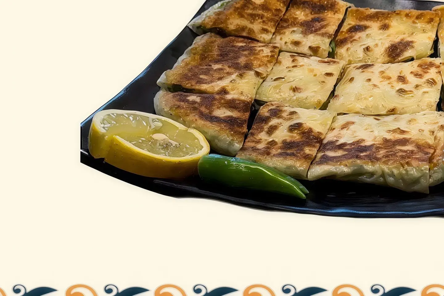 مطبق خضار باللحم دبل