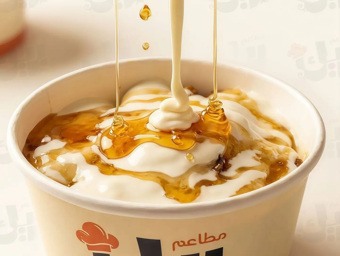 معصوب قشطة عسل