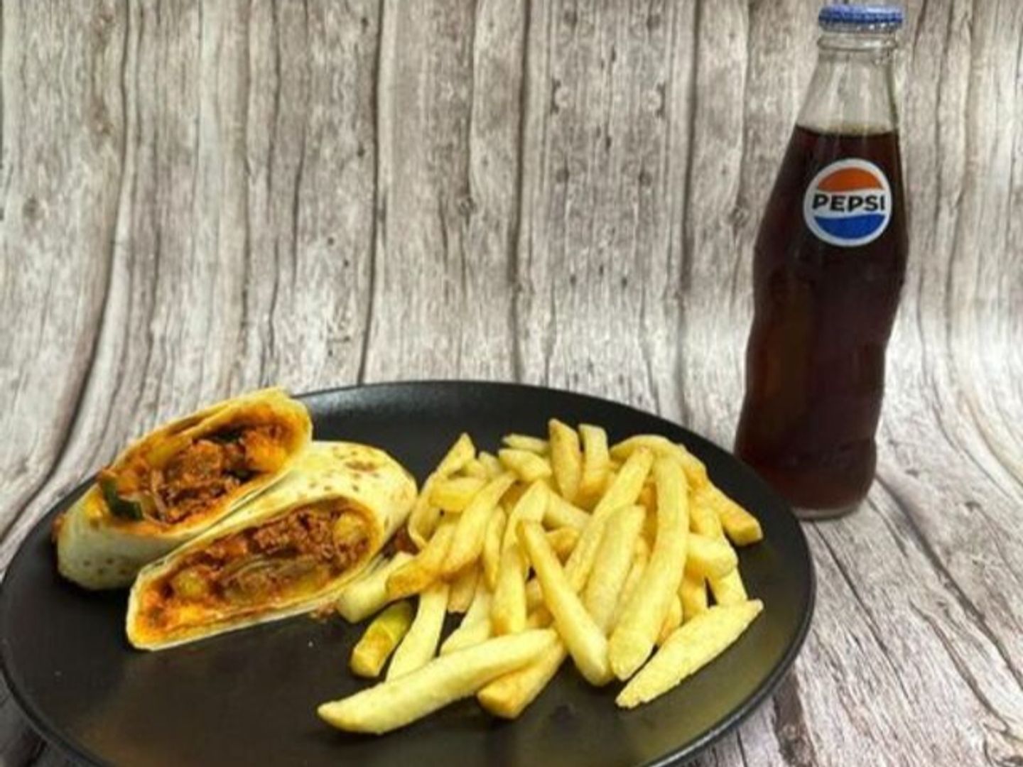 Masala Shrimp Sandwich Meal