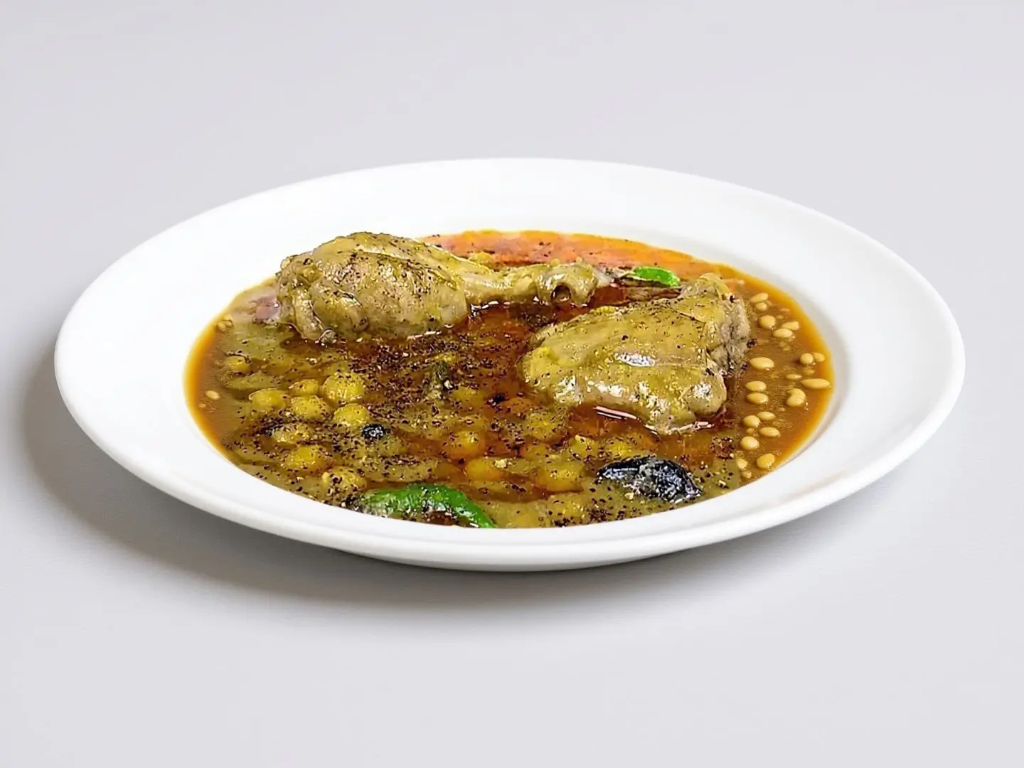 Murgh Chana With 2 Roti