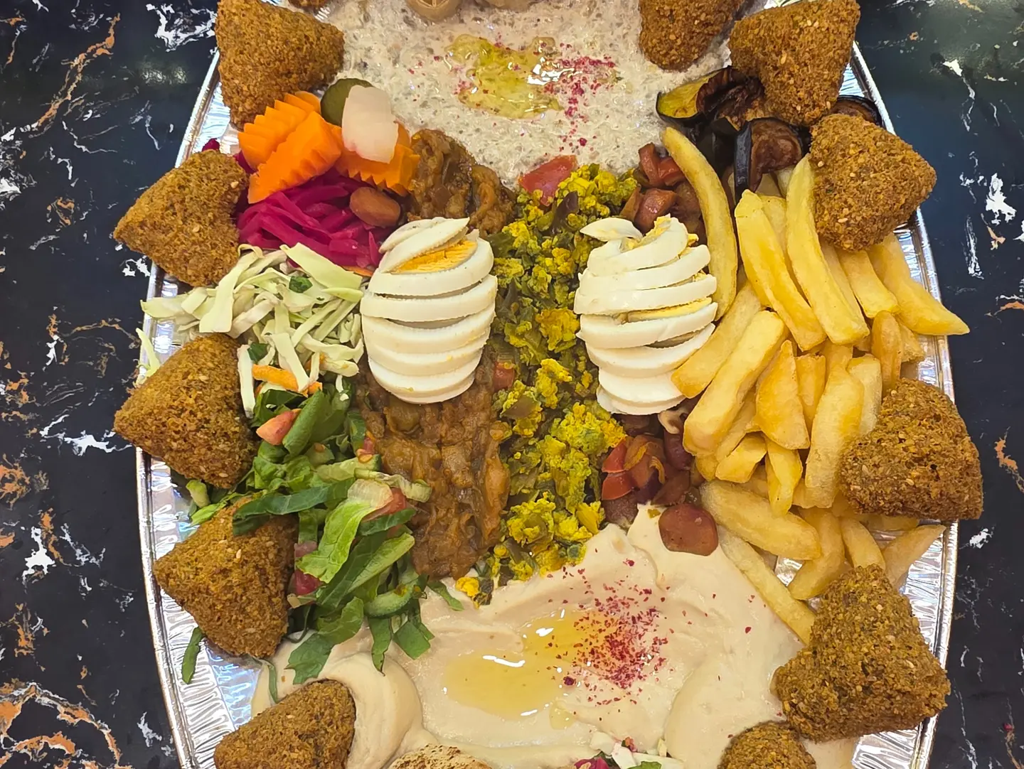 Grande Assiette Petit Déjeuner Mixte