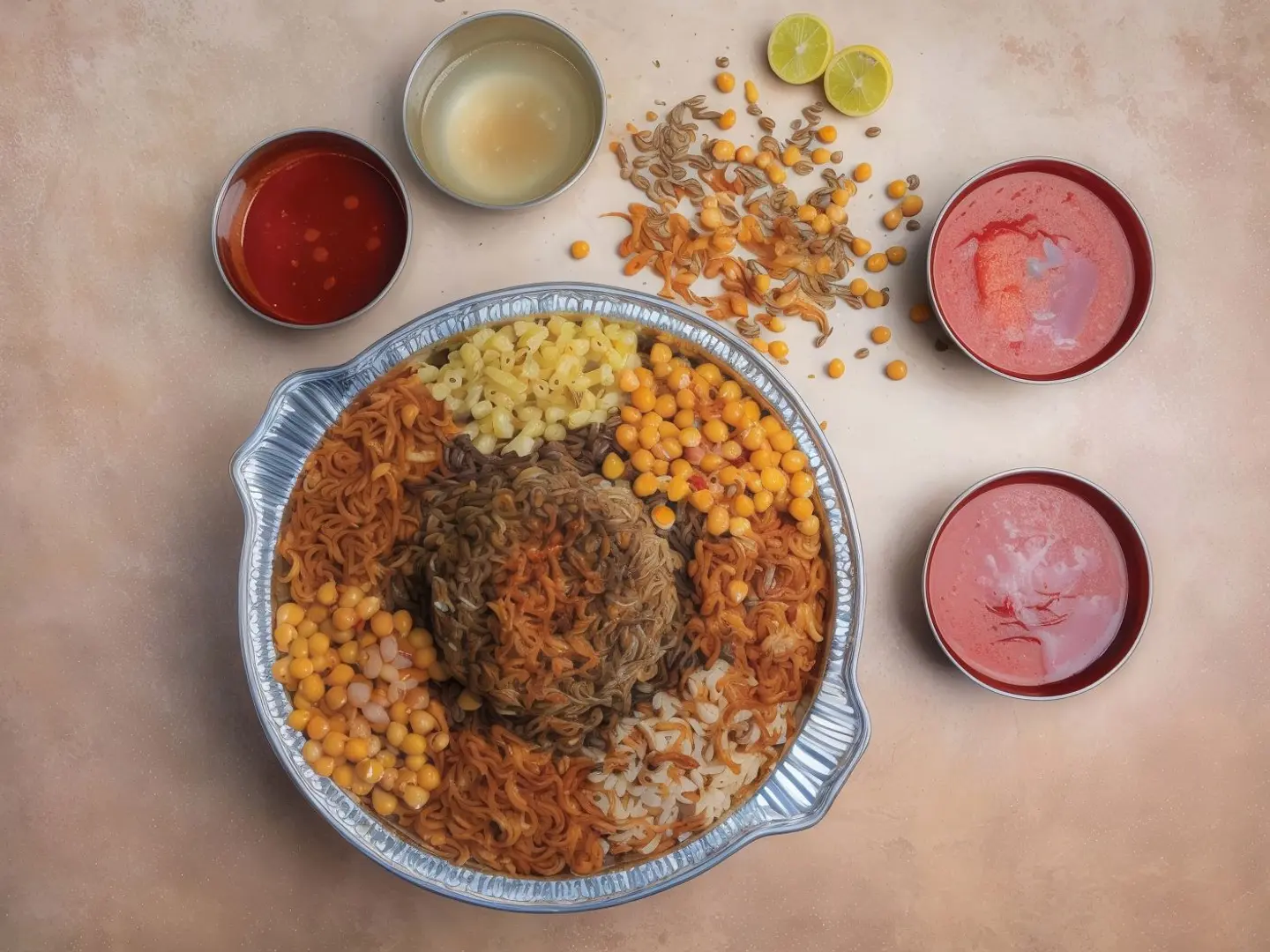 Family Koshari For 7 People