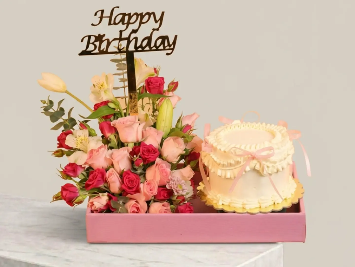 Pink Birthday Delight Box