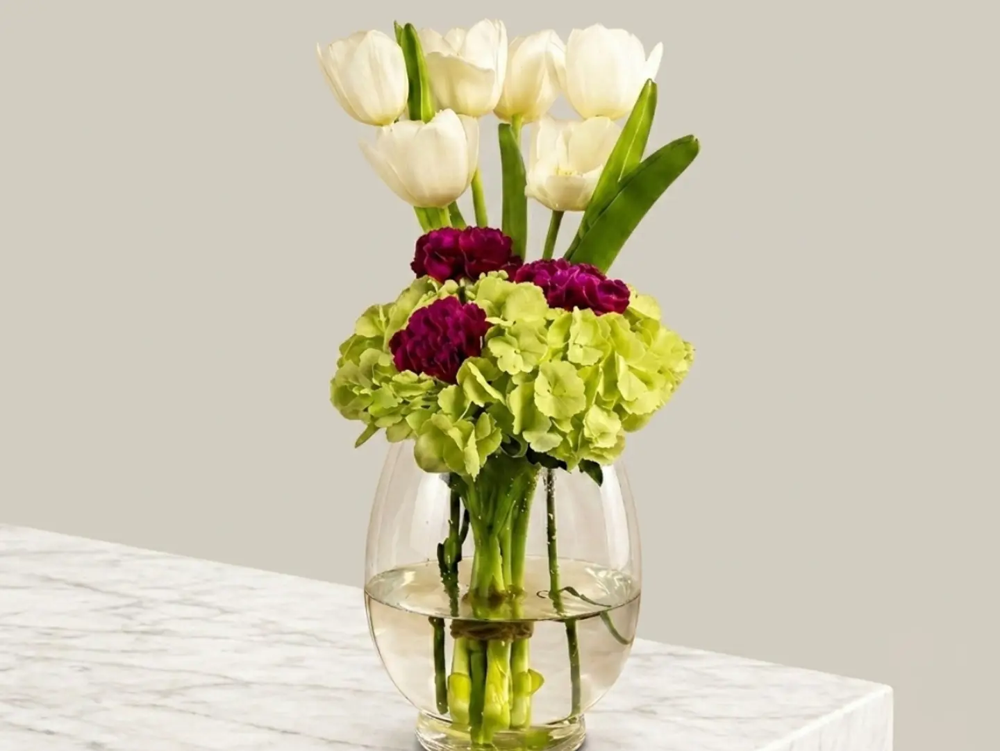 Tulip Glow Vase