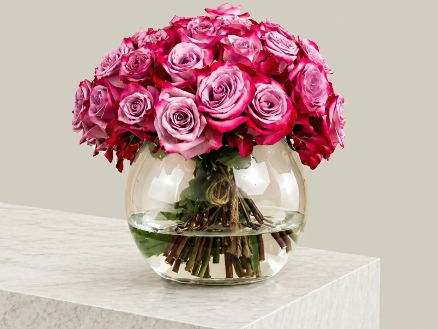 Soft Rose Vase