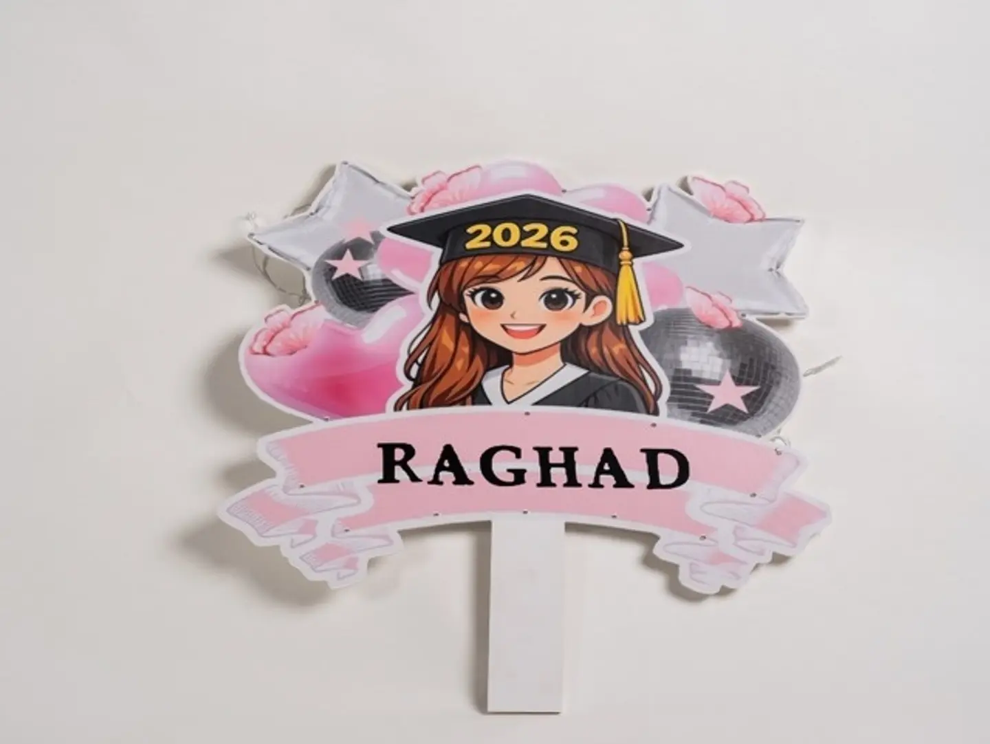 Personalized Graduation Topper