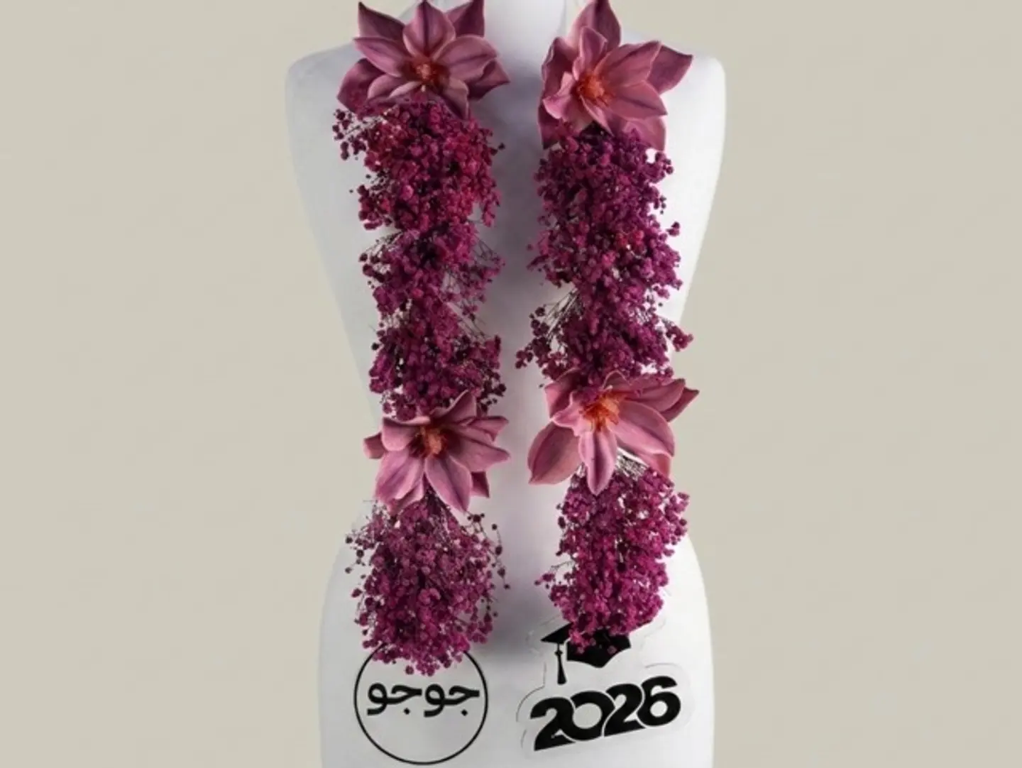 Luxury Mauve Flower Crown