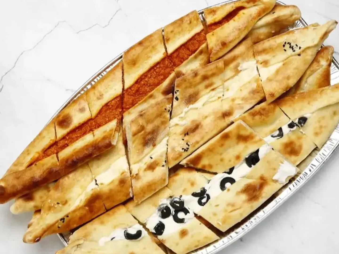 صحن فطائر مشكلة
