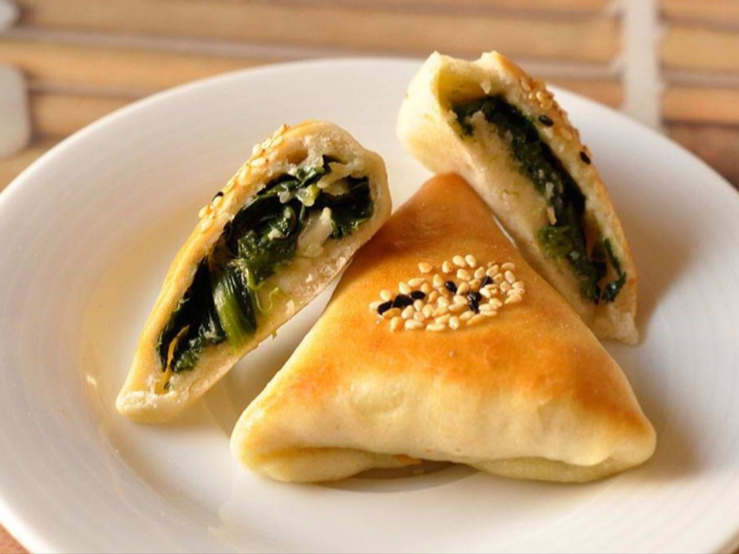 فطيرة سبانخ بالجبن