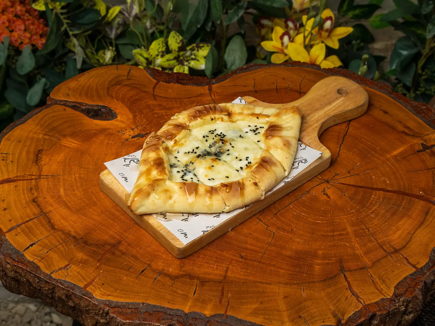 فطيرة شامية ( لبنة عسل )