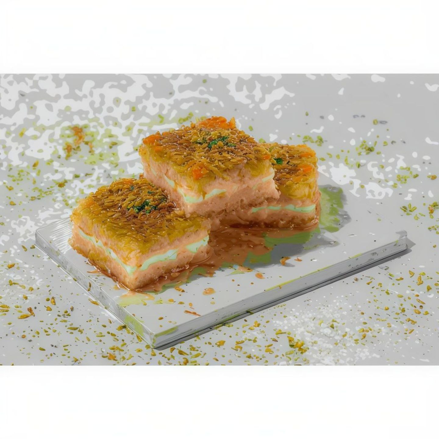 Family Box Of Cream Kunafah