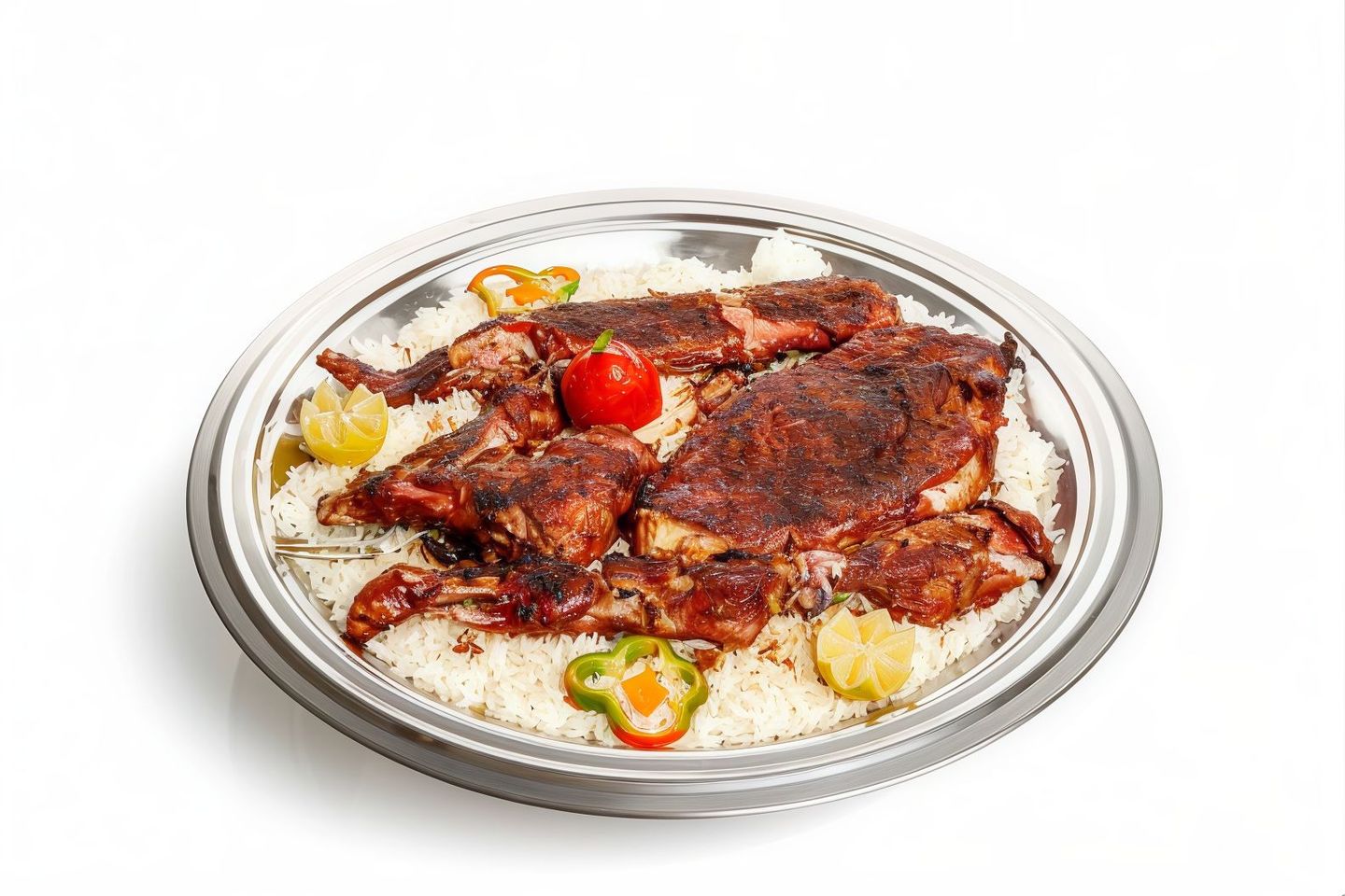 لحم بلدي مع الأرز