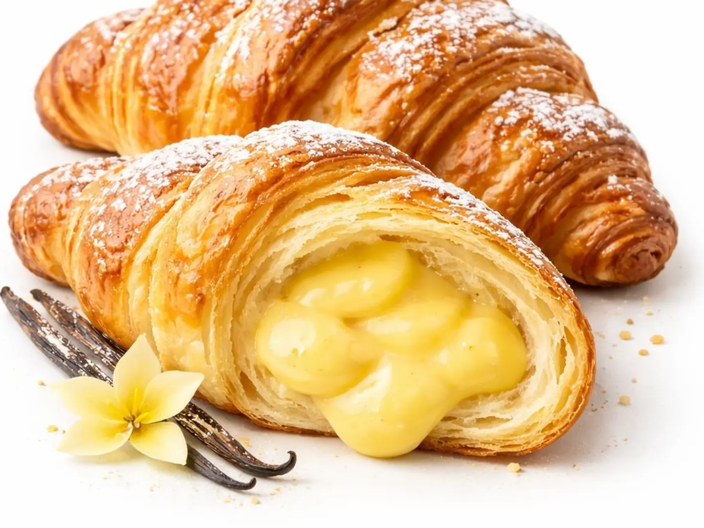Custard Cream Croissant