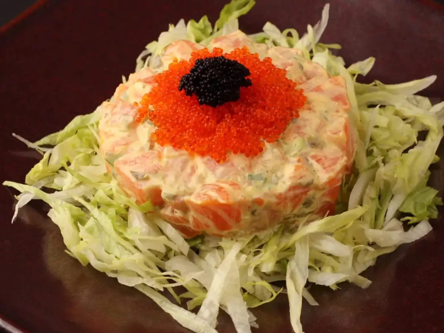 Salmon Tartare Salad