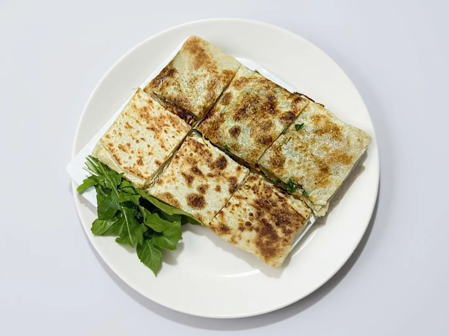 Meat And Cheddar Cheese Mutabbak