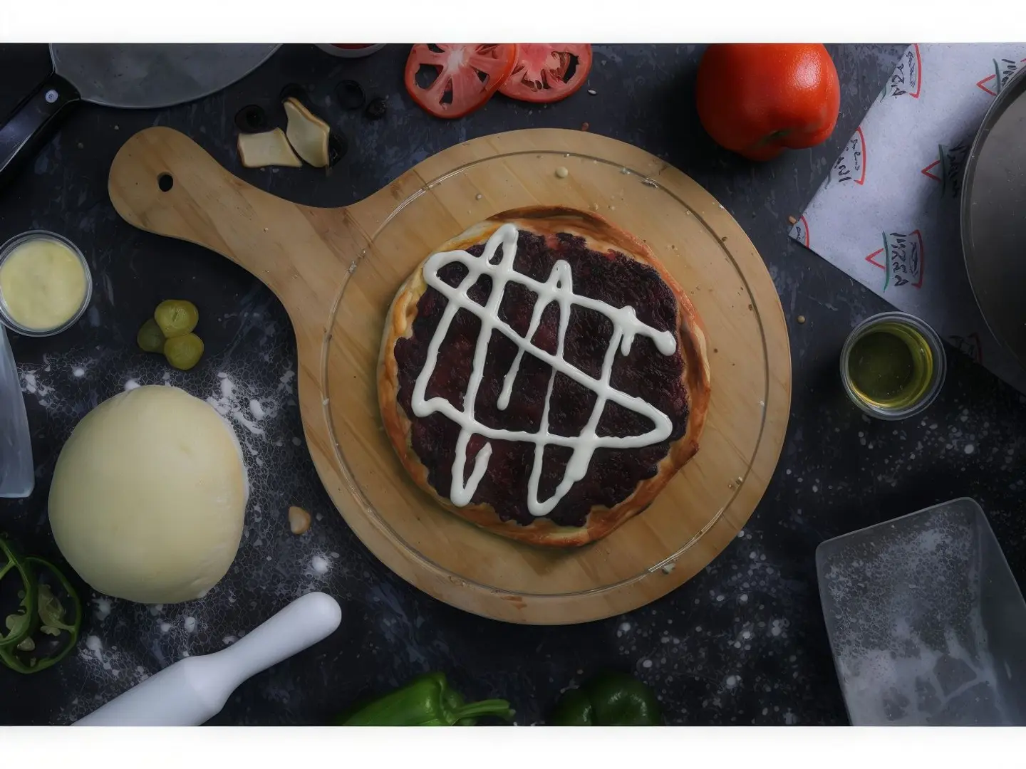 Cheese Liquid With Spinach Pies