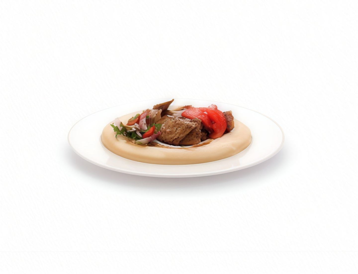 Hummus With Shawarma