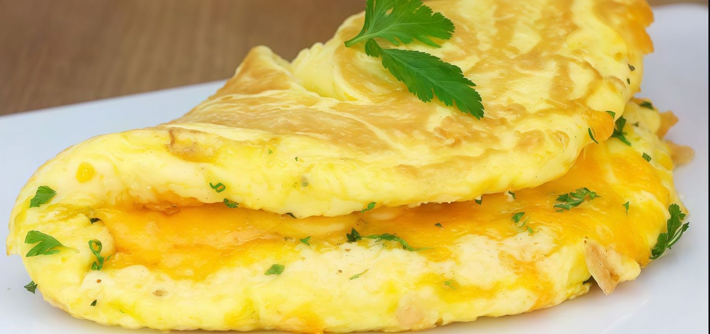 Fried Eggs With Cheese